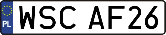 WSCAF26