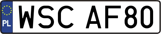 WSCAF80