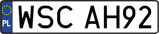 WSCAH92