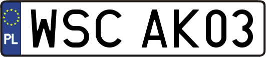 WSCAK03