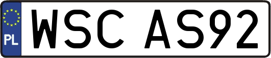 WSCAS92