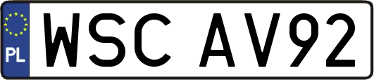 WSCAV92