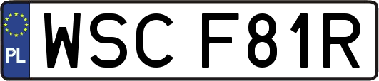 WSCF81R
