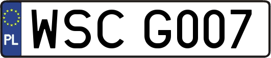 WSCG007