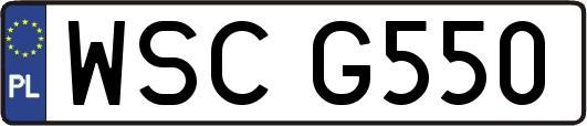 WSCG550