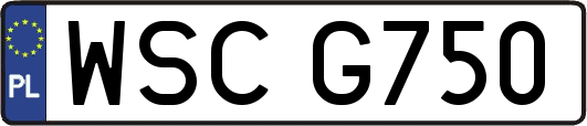 WSCG750