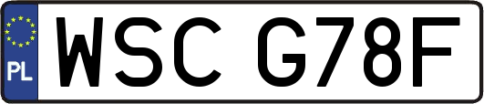 WSCG78F