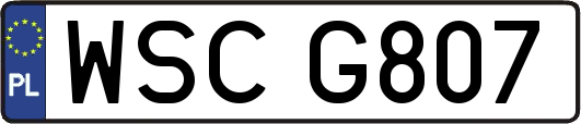WSCG807