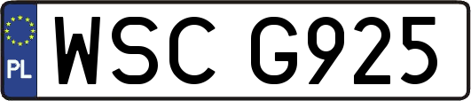 WSCG925