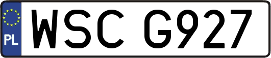 WSCG927