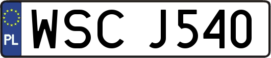 WSCJ540