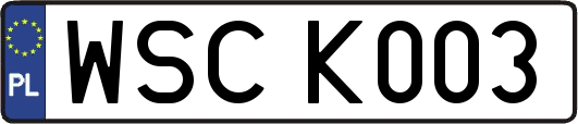 WSCK003
