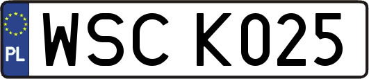 WSCK025