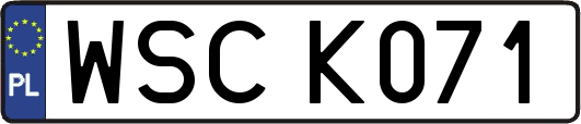 WSCK071