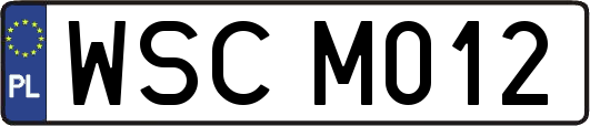 WSCM012