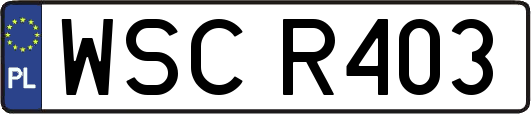 WSCR403