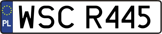 WSCR445