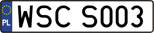 WSCS003