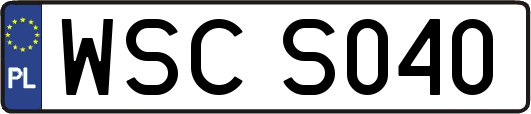 WSCS040