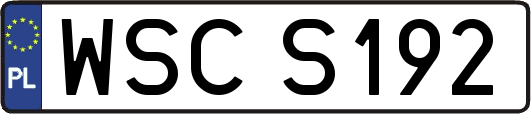 WSCS192