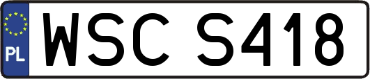 WSCS418