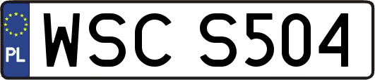 WSCS504