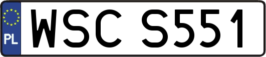WSCS551