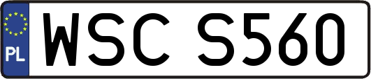 WSCS560