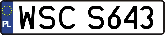 WSCS643