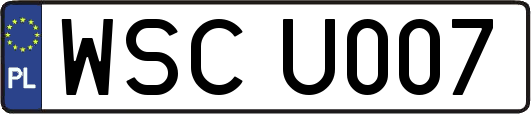 WSCU007