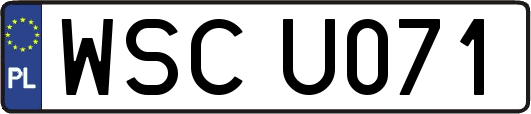 WSCU071
