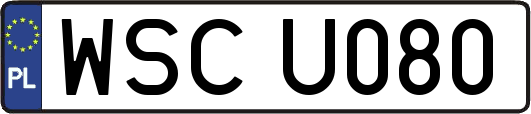 WSCU080