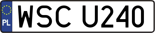 WSCU240