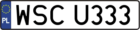 WSCU333