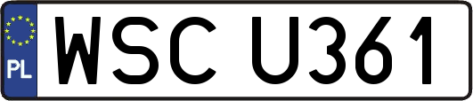 WSCU361