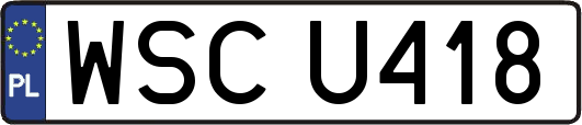 WSCU418