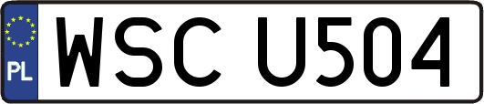 WSCU504