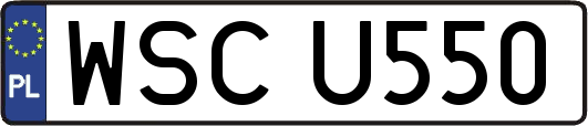 WSCU550