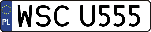 WSCU555