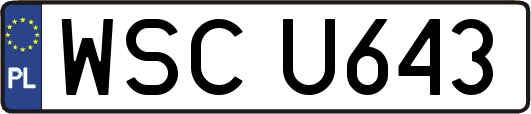 WSCU643