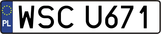 WSCU671