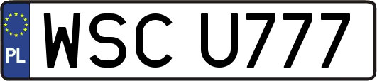 WSCU777