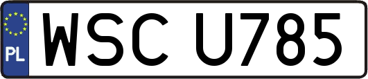 WSCU785