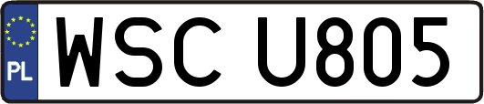 WSCU805