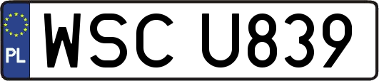 WSCU839