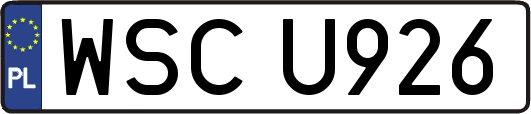WSCU926