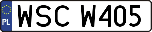 WSCW405