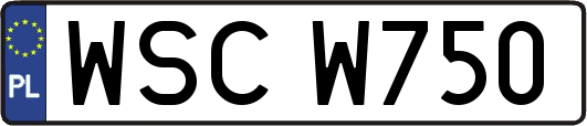 WSCW750
