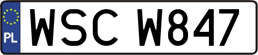 WSCW847