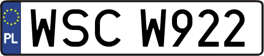 WSCW922